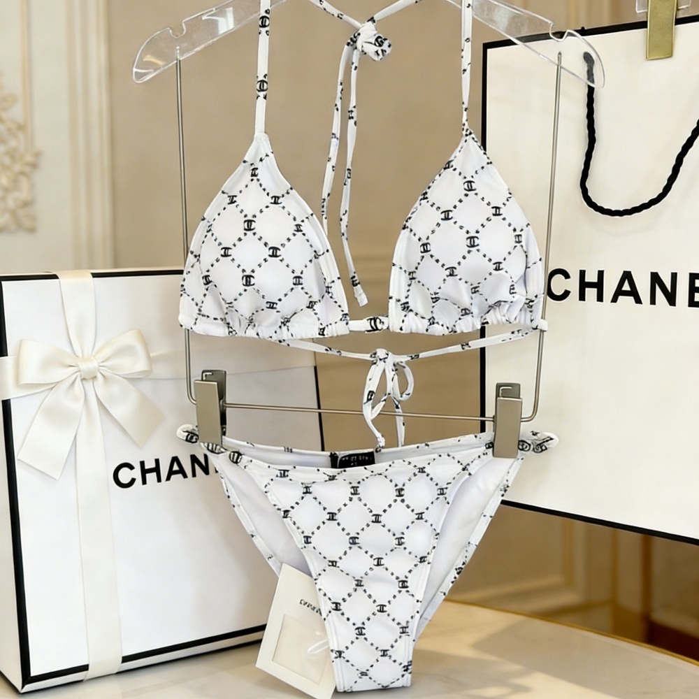 Chanel Iconic Quilted Swimwear
